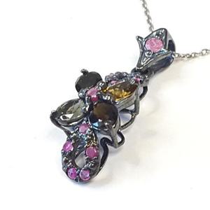 [블루케이] 토르말린토르마린 원석목걸이240812-11