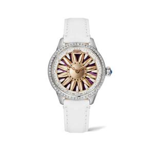 [마션틴트(잡화)][마르벤] 엘프뜨루비옹 가죽 여성시계 ELF230-76.LW