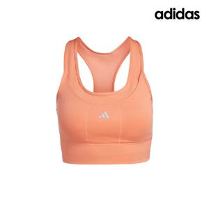 아디다스 우먼 RUN 미디엄 서포트 브라탑 (IC8005)