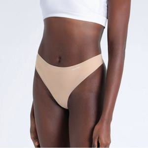 CK 캘빈클라인 여성 심리스 누디 티팬티 베이지 스킨 1종