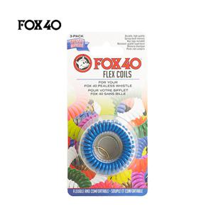 폭스40 호각 손목줄(7002-3900)플렉스코일 3개 호각줄
