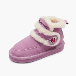 [베어파우(슈즈)]LANI 아동 소가죽 경량 어그 양털 방한 부츠 K2716079QD-K 핑크