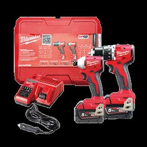밀워키 충전콤보세트 M18BLPP2C3-502C