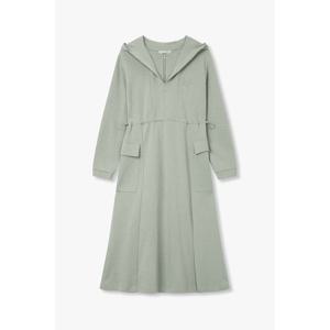 [보브]후디드 엠브로이더리 슬릿 원피스7154337201