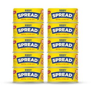 동원참치 스프레드 체다치즈 100g x 10캔