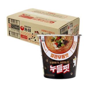 농심 누들핏 얼큰우동맛 30.9g x 12개