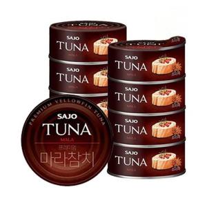 사조 프리미엄 통살참치 마라 100g X 8캔