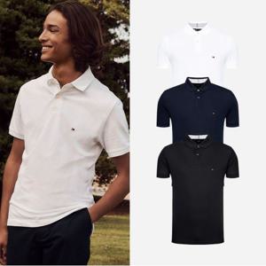 타미힐피거 1985 클래식 카라 반팔티셔츠 MW32064