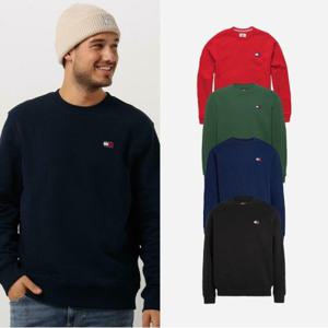 타미힐피거 레그 스몰 로고 맨투맨 DM17986