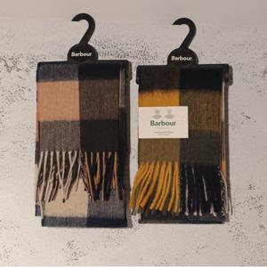 바버 라지 태터솔 울 머플러 목도리 USC0005