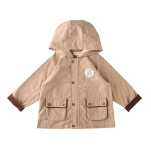 (밍크뮤10) 24FW (BE)숏후드트렌치자켓(후드형바바리자켓) (34A1512002)