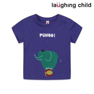 [래핑차일드] 애니멀 그래픽 반팔티(8941533101_PU)