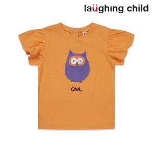 [래핑차일드] 러플 소매 반팔 티(8941533102_OR)