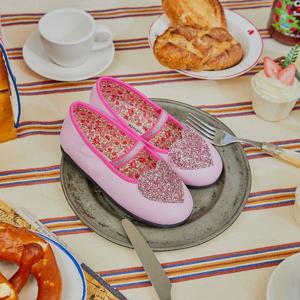 [빔보빔바]빔보빔바 하트글리터플랫 여아구두