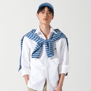 [먼싱웨어][40%OFF] [온라인 단독] 남성 에센셜 옥스포드 셔츠 화이트(MP311MTL82)
