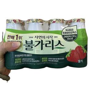 남양 불가리스 자연의시작 딸기 150mlx8 x 1개 코스트코