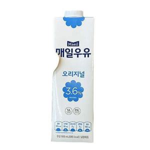 매일 후레쉬오리지널 우유 900ml x 3개 코스트코