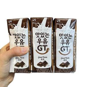 남양 멸귤 맛있는우유 GT 초코 6입 (180mlx6) x 2개