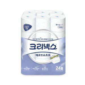 크리넥스 데코앤소프트 두루마리 30m 24롤 45178