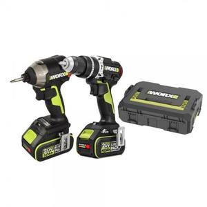 WORX PRO 충전식 햄머드릴 WU936 콤보 세트