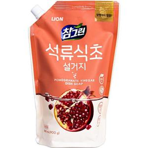 LION 참그린 석류식초설거지 리필 900g