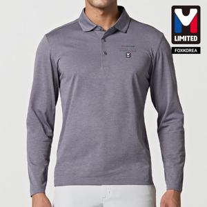 엠리밋 남성 소로나 긴팔 카라 티셔츠 씨그레이 - LGTFT26115