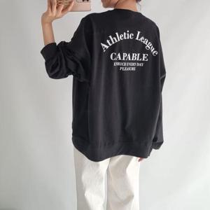 빅사이즈 408 아틀란리그프린팅맨투맨 DNSQ604