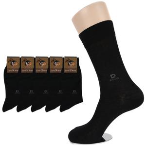CA황토 남성 검정 장목 신사 정장 양말 5켤레