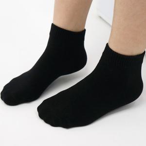 인따르시아 발목양말 초미니 여성 편한 교복 학생 검정 양말 국산