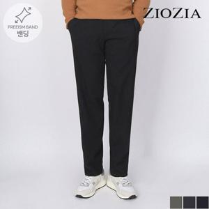 [지오지아] 원턱 루즈핏 겨울 슬랙스 (ABC4PP1101_B)