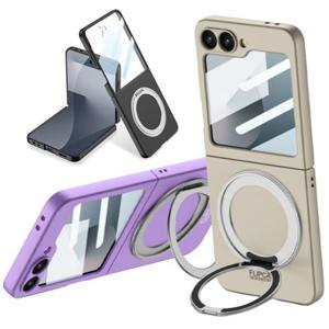 갤럭시Z플립7 FE 6 제트지 하드 맥세이프 링거치대 풀커버케이스