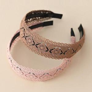 [잇백잇슈] 단아한레이스머리띠 귀여운 헤어밴드 홈