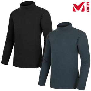 [밀레 (행사)]남성 간절기 기모 랑도네 하이넥티셔츠_MVTFT422