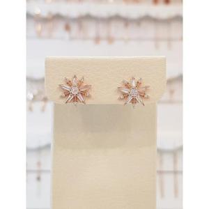 볼라레 세이브존01 졸업선물 눈에 띄는 플래시 큐빅 볼드 귀걸이 spe883