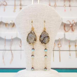 볼라레 세이브존01 14K링귀걸이 원석 핸드메이드 GG301