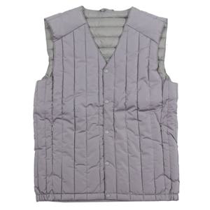 [뱅뱅]남녀공용 브이넥 누빔 초경량 구스다운 조끼 (NEK628)