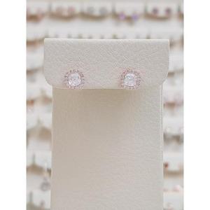 볼라레 세이브존01 팬시 다이아 에메랄드 피어싱 귀걸이 sse685