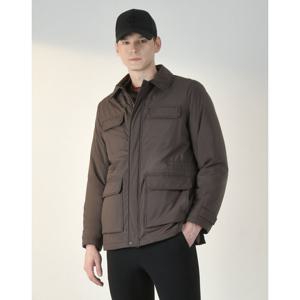 닥스 골프 24FW PREMIUM 다크브라운 사파리 패딩 점퍼 DGJU4D712W3