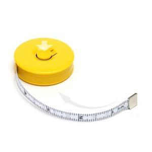 피스코리아 피팅 줄자 1.5M 평화 원터치 원형 옷