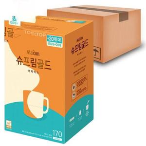 맥심 슈프림골드 커피믹스 170T x 4개