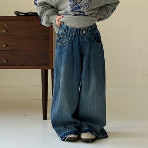 [베이비맥스] 샐리 와이드 데님 팬츠 R12373