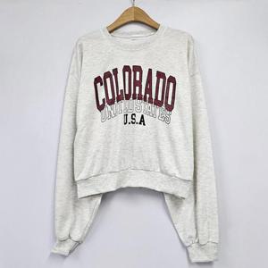 아이우먼 콜로라도레터링맨투맨티 BUS652M409 빅사이즈