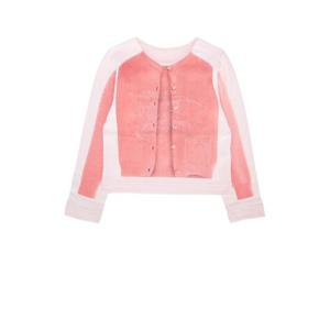 버버리 주니어 키즈 피치 가디건 8069565 A2889