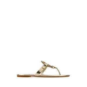 토리버치 여성 메탈릭 Miller 레더 플립플랍 153708 723