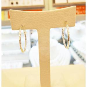 볼라레 세이브존01 꽈배기2cm링귀걸이 DA919