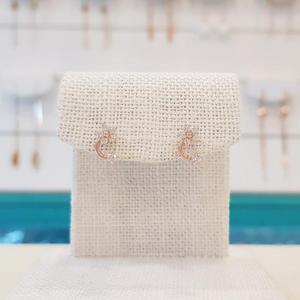 볼라레 세이브존01 볼드링귀걸이 벚꽃 큐빅 피어싱 SSP576