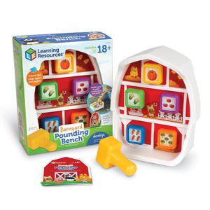 (러닝리소스) LER3064 농장 수세기 망치놀이