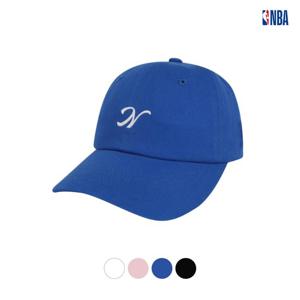 [엔비에이]공용 데일리 뉴욕 닉스 이니셜 심플 소프트 볼캡 모자 N245AP252P