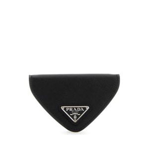 프라다 남성 블랙 레더 동전 지갑 2MM004QHH F0002