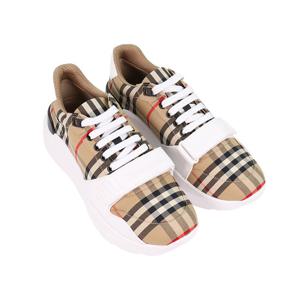 버버리 남성 빈티지 체크 벨크로 스니커즈 8048577 A7028